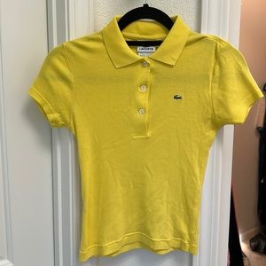 Lacoste Women’s Polo Cotton Shirt | Size 34/Small